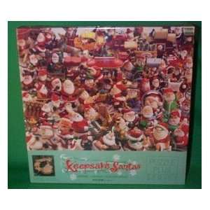   Santas Collection 500 Piece Jigsaw Puzzle with Collectible Ornament