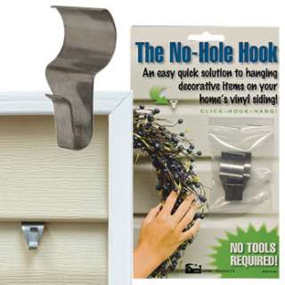 Low Profile Vinyl Siding Hangers No Hole Hook Pack of 2  