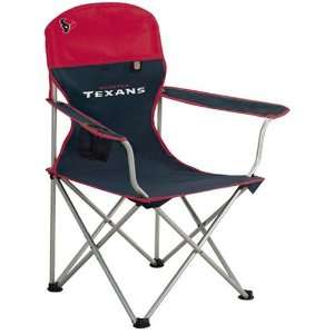  North Pole Houston Texans Deluxe Folding Arm Chair: Sports 
