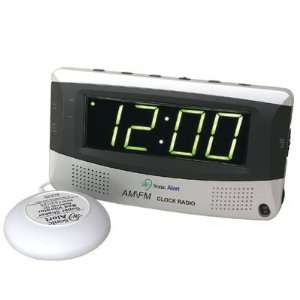   Large Display Alarm Clock/Radio   Clock/Radio: Health & Personal Care