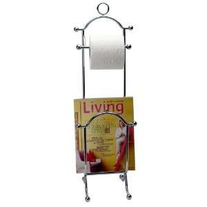   Paper Holder and Magazine Rack in Chrome by Taymor