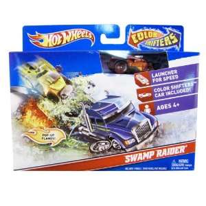  Hot Wheels Color Shifters Swamp Raider Play Set: Toys 