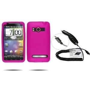 Fortress Brand HOT PINK Silicone Gel Skin Case / Rubber Soft Sleeve 