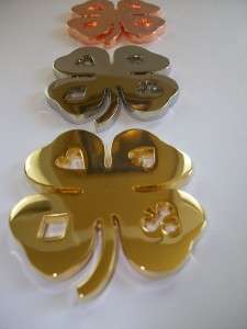 Set of Lucky Four Leaf Clovers Poker Weight Card Guard  
