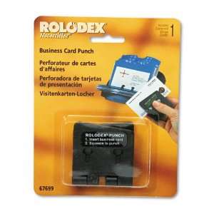  Rolodex  One Sheet Business Card 2 Hole Punch for 2 1/4 x 