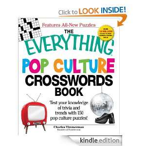 The Everything Pop Culture Crosswords Book Test your knowledge of 