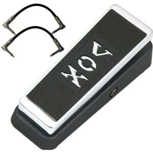  Vox V847 Wah Wah Pedal w/2 Free 6 Patch Cables Musical 