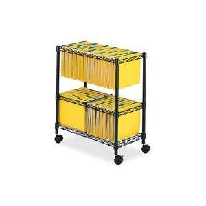 Quality Product By Safco Produs Company   2 Tier Rolling File Cart Ltr 