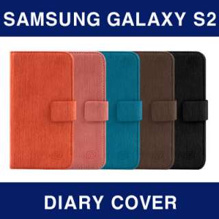 NEW SAMSUNG GALAXY S2 i9100 PHONE CODI DIARY CASE COVER  