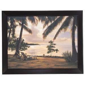  Hand Painted Oil Painting on Canvas in Palm Trees Theme 