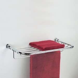  Windisch 85160 Chrome or Chrome and Gold Towel Rack or Towel shelf 