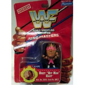  WWF RING MASTERS BRET HIT MAN HART ACTION FIGURE Toys 