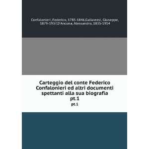  Carteggio del conte Federico Confalonieri ed altri 