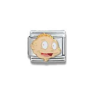  Tommy Face Close Up Rugrats Italian Charm Bracelet Link Jewelry