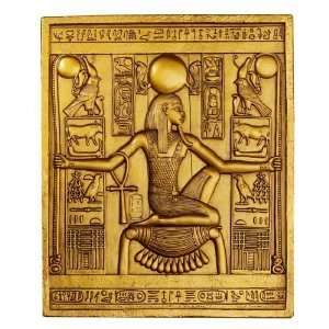 Xoticbrands Ancient Egyptian Temple Wall Decor King Tut Sculptural 