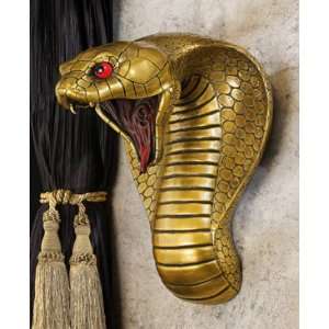 Egyptian Cobra Goddess Wall Sculpture 
