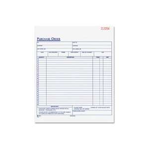   Forms   Purchase Order Book Carbonless 3 Part 8 3/8x10 11/16 WE