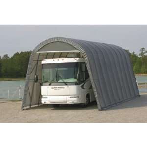  ShelterLogic 14 Ft.W Round Style Instant Garage   36ft.L x 