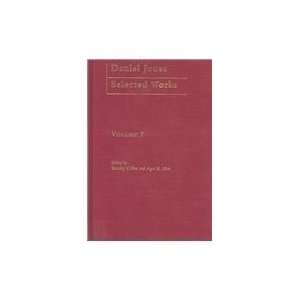 Selected Papers: Daniel Jones: Selected Works, Volume 