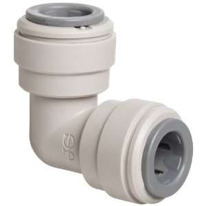 John Guest Acetal Copolymer Tube Fitting, Union Elbow, 3/8 Tube OD 