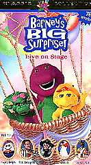 Barney   Barneys Big Surprise VHS, 2000, Clam Shell  