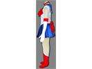 Sailor Moon Costume Serena Dress W/ Tiara Glove Kostüme  