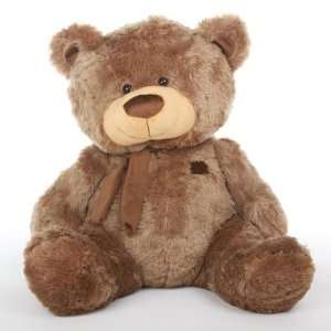  Tiny Shags Cuddly and Adorable Mocha Brown Teddy Bear 35in 
