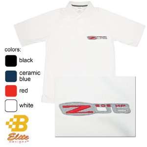  B Elite Designs BDCZEP121  RED L Z06 Corvette Embroidered 