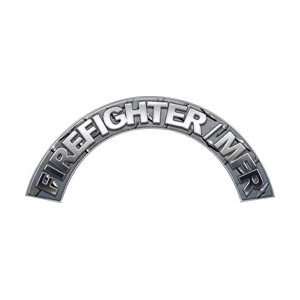  Firefighter MFR Diamond Plate Firefighter Fire Helmet Arcs 