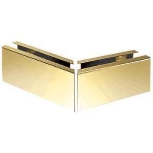 CRL Polished Brass 12 Mitered Corner Cladding for B6S Series Square 