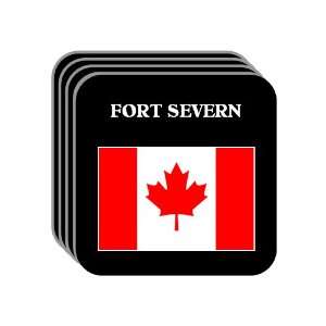  Canada   FORT SEVERN Set of 4 Mini Mousepad Coasters 
