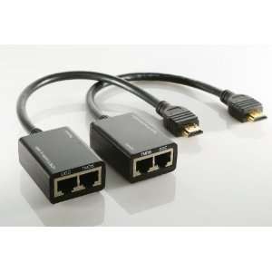  HDMI Extender over Cat5e or Cat6 Cables   Up To 30 Meters 