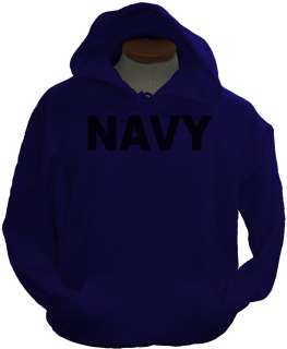 Classic NAVY Military US Mens PT Cool Gym New Hoodie  