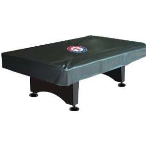   Texas Rangers 8ft Billiard/Poker/Pool Table Cover: Sports & Outdoors