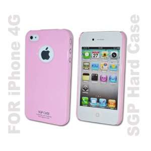   Iphone 4g   Pink + Free Screen Protector Cell Phones & Accessories