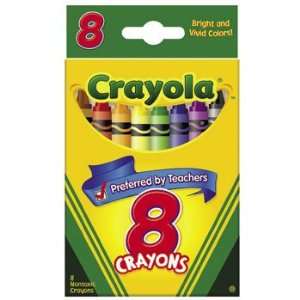  Crayola 8 Pc Crayons   Office Fun & Office Stationery 