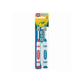  Butler GUM Crayola Marker Toothbrushes 2 pk. Health 