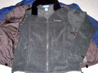 New COLUMBIA Mens Winter Velocity PARKA Jacket Size M Medium Blue 