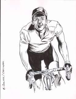 ANTHONY CACIOPPO/ED COUTTS ~LANCE ARMSTRONG PINUP~WOW  