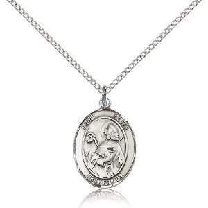  Sterling Silver St. Kevin Pendant: Jewelry