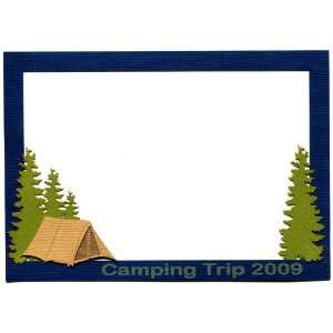    Custom Camping Photo Frame Laser Die Cut Arts, Crafts & Sewing