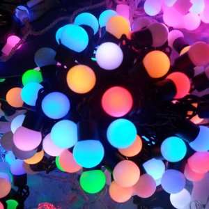   color RGB 50 led Christmas/decoration String Lights (5 meter/220v Ac