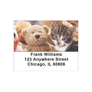  Kitten Cuddles Address Labels