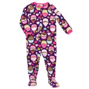 Carters Girls One Piece Polyester Microfleece Footed Blanket Sleeper 