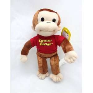  Licensed Curious George 9 Mini Plush Doll FIgure   RED 