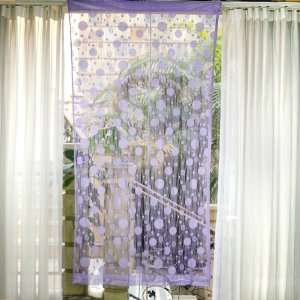  Circle Tassel String Door Curtain Window Room Divider 