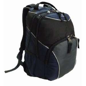  15 Inch Computer Laptop Backpack Navy Daypack Bag: Sports 