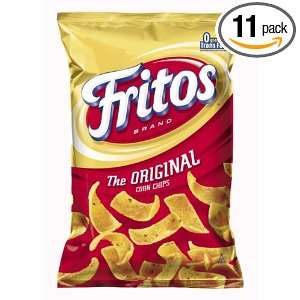 Fritos Corn Chips Regular, 9.75 Ounce Bags (Pack of 11)  
