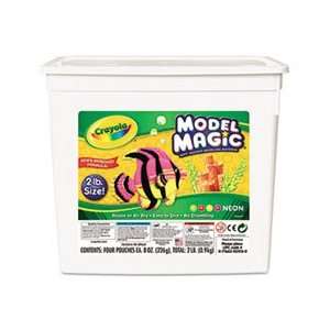 Crayola® CYO 232413 MODEL MAGIC MODELING COMPOUND, 8 OZ EACH/NEON, 2 