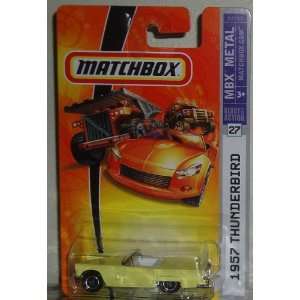  Mattel Matchbox 2007 1:64 Scale Yellow 1957 Ford 